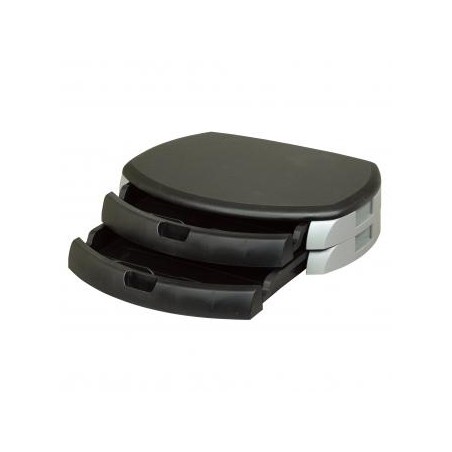 Podstawa pod monitor, czarny, ergo