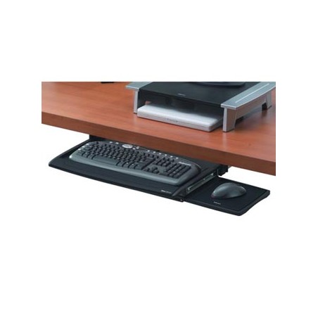 Szuflada na klawiaturę i mysz Office Suites, pod stół, czarny, plastikowy, Fellowes