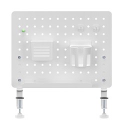 Powerton ERGO PEGBOARD Organizer na biurko, szary