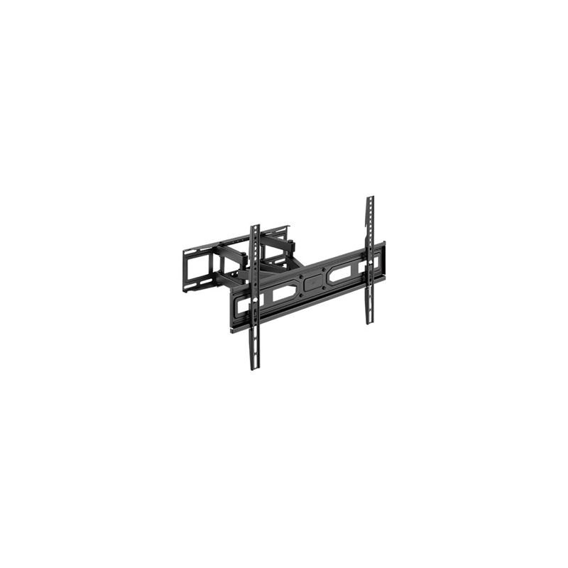 Regulowany uchwyt LPA78-466, 37"- 80", 40 kg max, 100x100 - 600x400mm VESA, 67-355mm, czarny