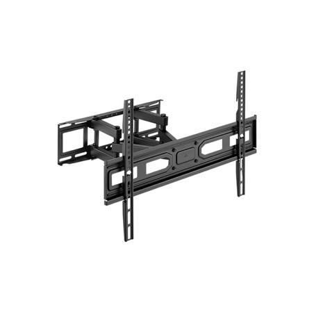 Regulowany uchwyt LPA78-466, 37"- 80", 40 kg max, 100x100 - 600x400mm VESA, 67-355mm, czarny