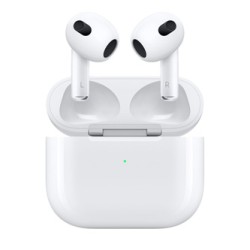 Apple AirPods 3. gen. bezdrátová sluchátka, MagSafe nabíjecí pouzdro biała, Lighting