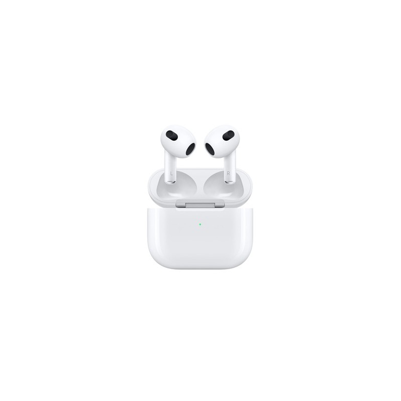 Apple AirPods 3. gen. bezdrátová sluchátka, MagSafe nabíjecí pouzdro biała, Lighting