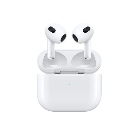Apple AirPods 3. gen. bezdrátová sluchátka, MagSafe nabíjecí pouzdro biała, Lighting