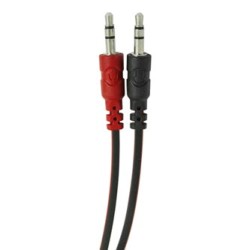 Defender Warhead G-120 Gaming Headset, słuchawki z mikrofonem, przewodowa, biało-czerwony, 2x 3.5 mm jack