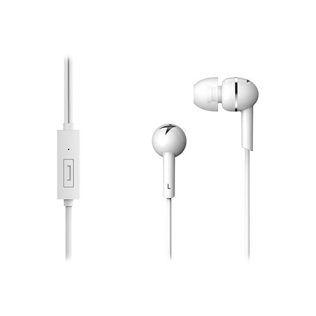Genius HS-M300 słuchawki z mikrofonem, przewodowa, biała, 2.0, douszne, 3.5 mm jack