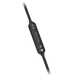 Genius HS-220U AI słuchawki z mikrofonem, przewodowa, czarna, 2.0, zamykane, USB - C