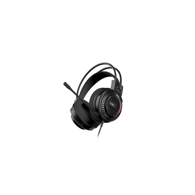 Genius GX GAMING HS-GX570U słuchawki z mikrofonem, przewodowe, czarna, USB