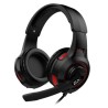 Genius HS-G600V słuchawki z mikrofonem, przewodowa, czarna, 2.0, słuchawki, 40 mm przetworniki typ 2x 3.5 mm jack + USB