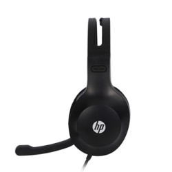 HP DHH-1601 słuchawki z mikrofonem, przewodowa, czarna, klasyczna typ 2x 3.5 mm jack