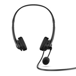 HP G2 słuchawki z mikrofonem, przewodowa, czarna, klasyczna typ USB