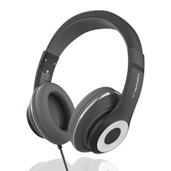 Verbatim TruSound słuchawki z mikrofonem, przewodowa, czarna, USB-C
