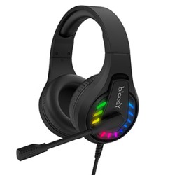 A4Tech Bloody G230P słuchawki z mikrofonem, przewodowa, czarna, słuchawki, 3.5 mm jack + USB