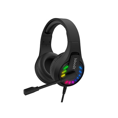 A4Tech Bloody G230P słuchawki z mikrofonem, przewodowa, czarna, słuchawki, 3.5 mm jack + USB