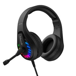 A4Tech Bloody G230P słuchawki z mikrofonem, przewodowa, czarna, słuchawki, 3.5 mm jack + USB
