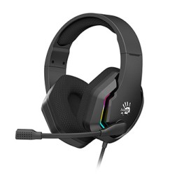 A4Tech Bloody G260 słuchawki z mikrofonem, przewodowa, czarna, słuchawki, USB