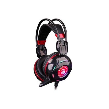 A4Tech G300 słuchawki z mikrofonem, przewodowa, czarna, 2x 3.5 mm jack + USB