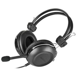 A4Tech HU-35 Gaming Headset, słuchawki z mikrofonem, przewodowa, czarna, USB
