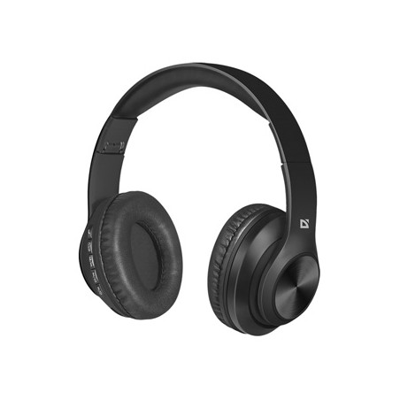 Defender FreeMotion B552 słuchawki z mikrofonem, bezprzewodowa, czarna, 2.0, 40 mm przetworniki typ USB