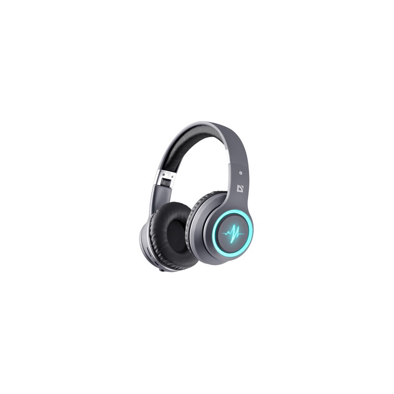 Defender FreeMotion B571 słuchawki z mikrofonem, bezprzewodowa, szara, 2.0, 40 mm przetworniki typ micro-USB