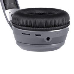 Defender FreeMotion B571 słuchawki z mikrofonem, bezprzewodowa, szara, 2.0, 40 mm przetworniki typ micro-USB