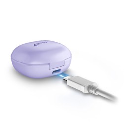 Genius HS-M905BT mikrofon, bezprzewodowa, fioletowy, 2.0, etui z ładowarką, sport typ USB-C, EOL