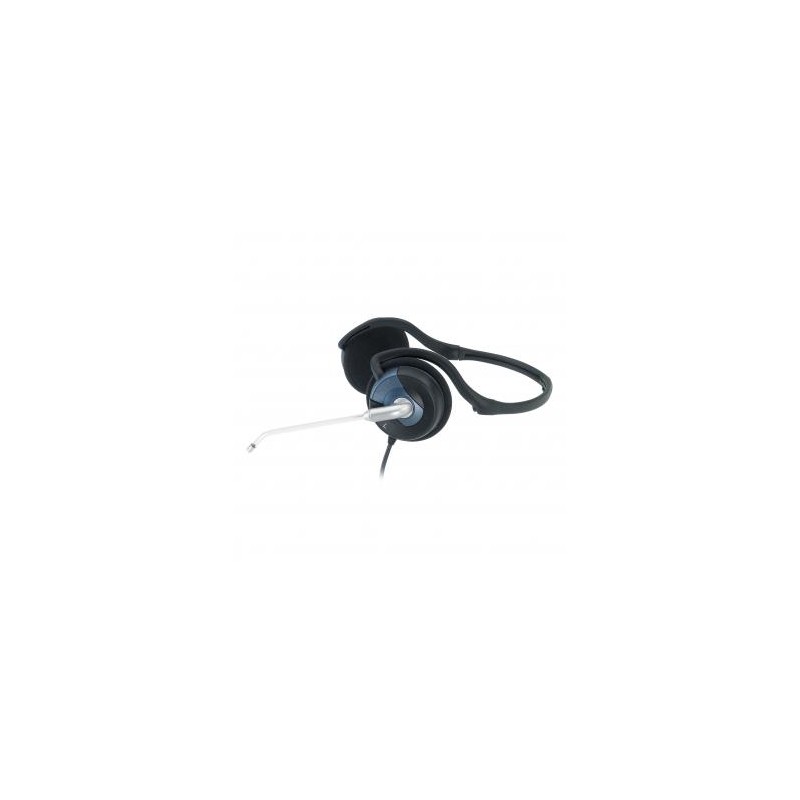 Genius HS-300N słuchawki z mikrofonem, przewodowa, czarna, 3.5 mm jack