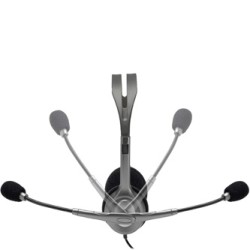 Logitech Stereo H110 słuchawki z mikrofonem, przewodowa, szara