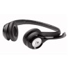 Logitech Stereo H390 słuchawki z mikrofonem, przewodowa, czarna, USB