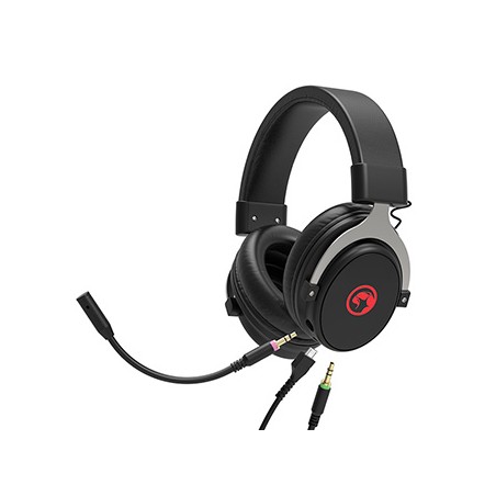 Marvo HG9052 słuchawki z mikrofonem, przewodowa, czarna, 7.1 (wirtualne), podświetlane na czerwono, 7.1 (virtual) typ USB