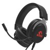 Marvo HG9052 słuchawki z mikrofonem, przewodowa, czarna, 7.1 (wirtualne), podświetlane na czerwono, 7.1 (virtual) typ USB