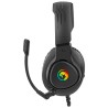 Marvo HG8958 słuchawki z mikrofonem, przewodowa, czarna, do gry, 3.5 mm jack + rozdvojka + USB