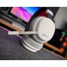 Marvo MONKA ECHO słuchawki z mikrofonem, biała, podświetlona, Tri-mode
