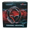 Red Fighter H2 Gaming Headset, słuchawki z mikrofonem, przewodowa, czarno-czerwona, 2x 3.5 mm jack
