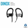 YZSY DINOX słuchawki z mikrofonem, bezprzewodowa, czarna, bluetooth