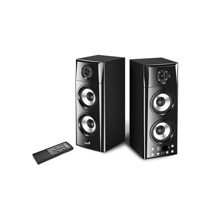 Genius głośniki SP-HF2800 BT, 2.0, 60W, czarne, zdalne sterowanie, BT 5.0, 3-pasmowe, LCD display, wsparcie TWS, RCA vstup, Blue