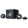 Genius głośniki SW-G2.1 1000, 2.1, 26W, czarne, regulacja głośności, niebieskie podświetlenie, 3,5 mm jack, 60Hz~20kHz