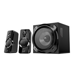 Genius głośniki SW-2.1 1850BT, 2.1, 50W, czarne, RCA vstup, Bluetooth 5.3