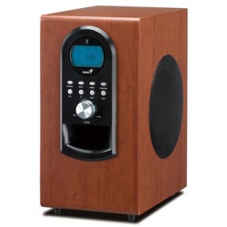 Genius głośniki SW-HF 5.1 6000 v2, 5.1, 200W, brązowo-czarny, zdalne sterowanie, kino domowe, 3,5 mm jack, 40Hz~20kHz, EOL