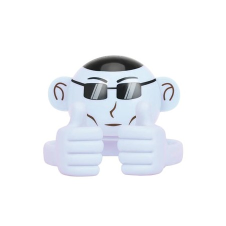Promate Głośnik bluetooth Ape, Li-Ion, 1.0, 3W, biały, , dla dzieci, uchwyt na telefon, EOL