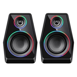 Defender głośniki Solar 10, 2.0, 10W, czarne, Bluetooth 5.3/AUX