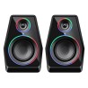 Defender głośniki Solar 10, 2.0, 10W, czarne, Bluetooth 5.3/AUX
