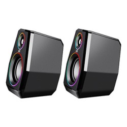Defender głośniki Solar 10, 2.0, 10W, czarne, Bluetooth 5.3/AUX
