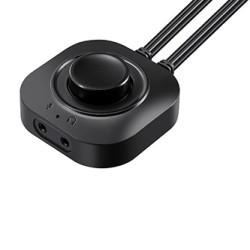 Defender głośniki Solar 10, 2.0, 10W, czarne, Bluetooth 5.3/AUX