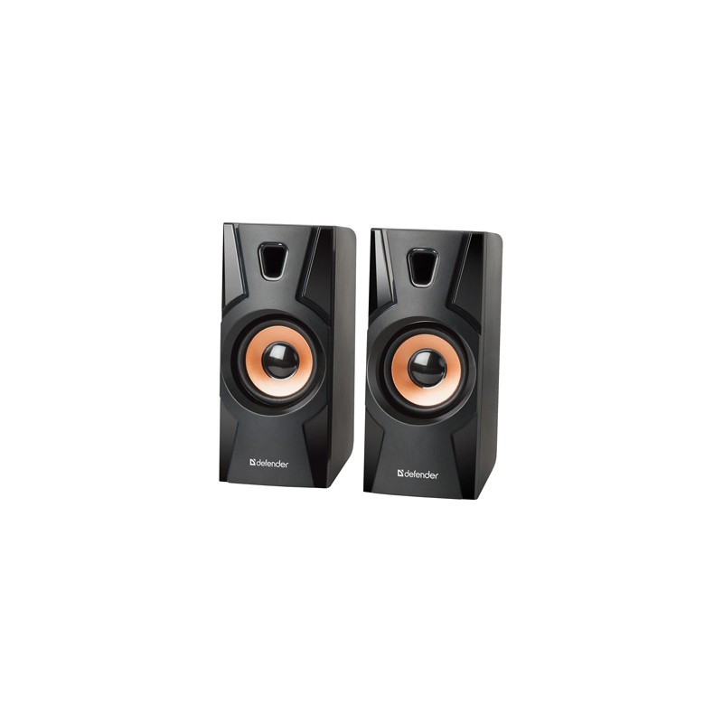 Defender głośniki Aurora S8, 2.0, 8W, czarne, regulacja głośności, 70Hz~20kHz