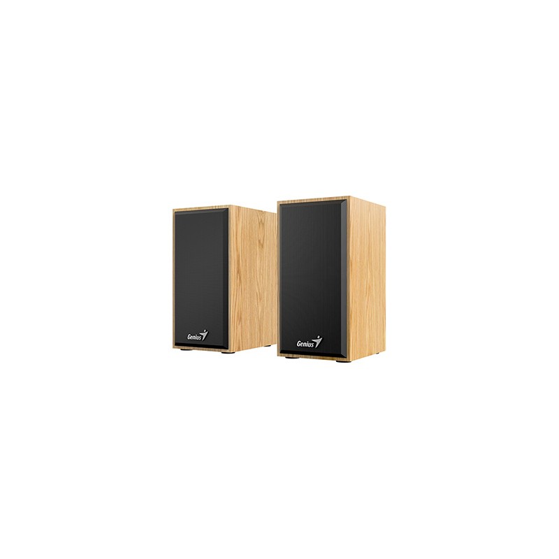 Genius głośniki SP-HF180, 6W, brązowe, drewniane