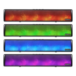 Defender Soundbar Z8, 2.0, 10W, czarny, Podświetlenie LED