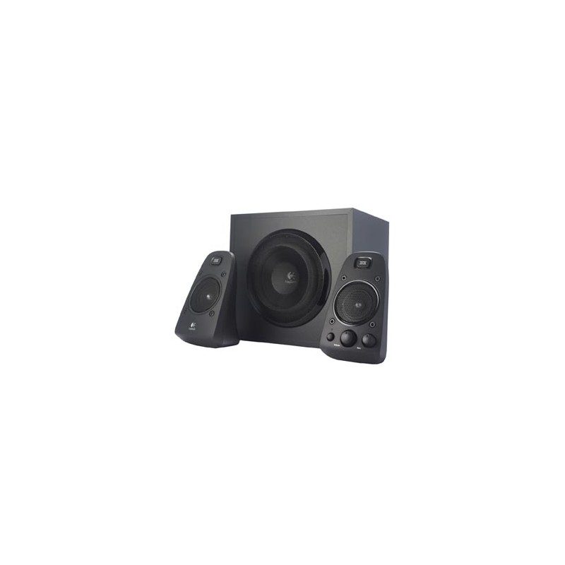 Logitech głośniki Z623, 2.1, 400W, czarne, regulacja głośności, do komputerów typu notebook i pc, Subwoofer 130W