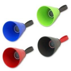 YZSY Głośnik bluetooth SALI, 1.0, 3W, czerwony, regulacja głośności, składany, wodoodporny, EOL