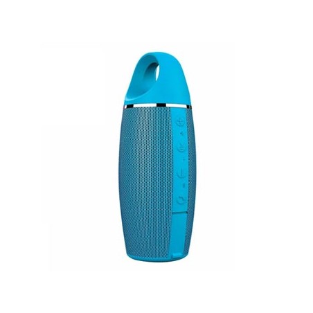 YZSY Głośnik bluetooth FLABO, 2x5W, niebieski, regulacja głośności, EOL